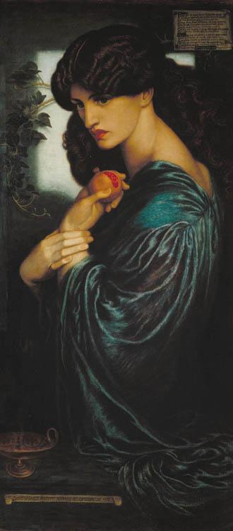 Dante Gabriel Rossetti Proserpine (mk28)